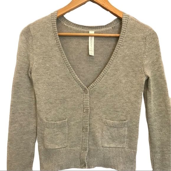 Aeropostale Grey Sweater Cardigan | Size XS - Picture 1 of 5